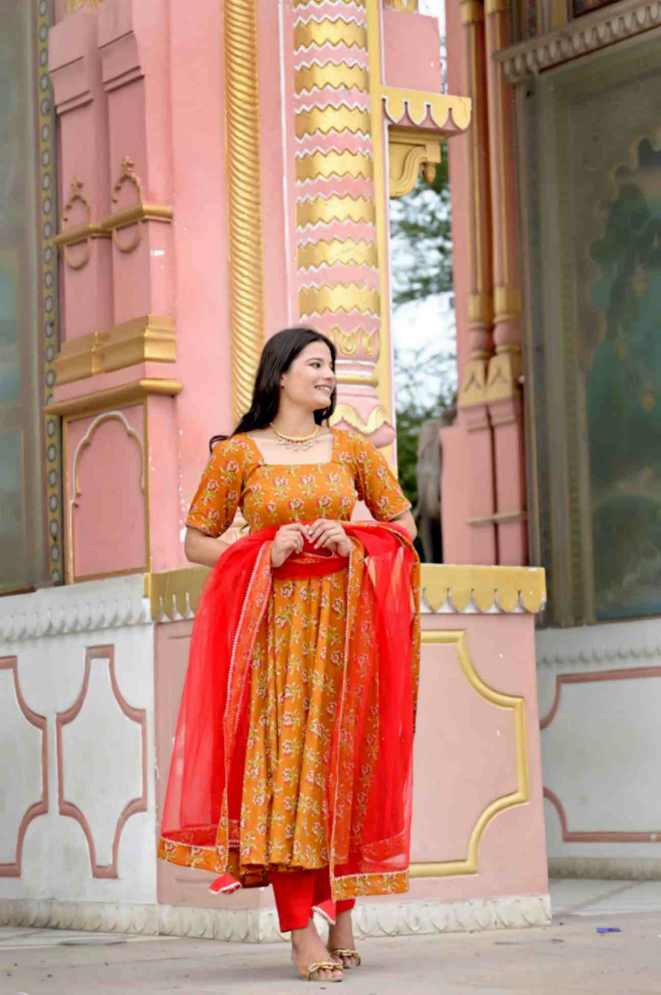 Square Neck Kurti
